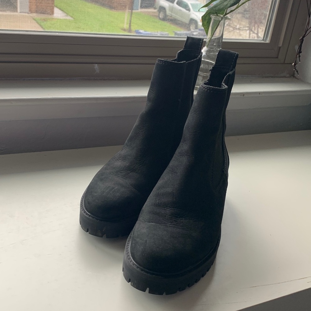 Timberland black boots
